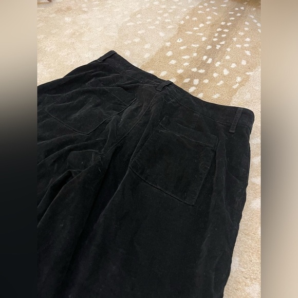 Frank and Eileen kinsale black corduroy pants women’s size 12 - Picture 3 of 7